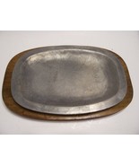 Vintage Weavewood Steak Sizzler Plate - $19.77