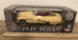 Vtg New  Motor Max 1949 Buick GM Die Cast 1/18  Metal   A14 - £92.09 GBP