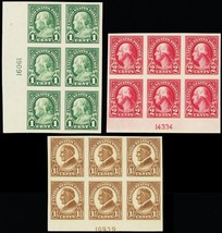 575-77, Mint VF VLH Plate Blocks of Six Stamps Cat $140.00 - Stuart Katz - £68.16 GBP