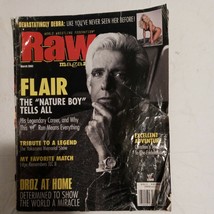 WWF Raw Magazine March 2002 Issue Ric Flair Cover Deborah Poster WWE WVW AEW NWA - £14.10 GBP