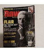 WWF Raw Magazine March 2002 Issue Ric Flair Cover Deborah Poster WWE WVW... - £13.95 GBP