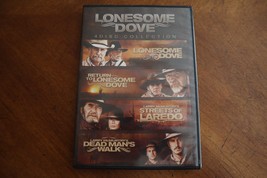 Lonesome Dove 4 Disc Collection DVD Return To, Streets Of Laredo Dead Man&#39;s Walk - £19.62 GBP