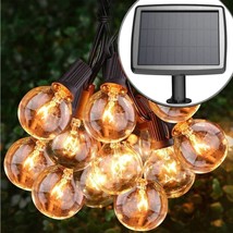 Solar String Lights, Waterproof and Shatterproof LED Outdoor Solar Light with 25 - £11.91 GBP