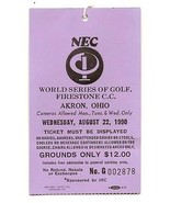 1990 nec world series of golf wensday ticket José María Olazábal win - €64,24 EUR
