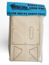 Balsa USA Wood Flush Mount Servo Tray Part 514 Gold Pro - $5.69