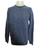 NWT Armani Exchange Men&#39;s Wool Blend Pullover Sweater Blue Medium - $440.65 MXN