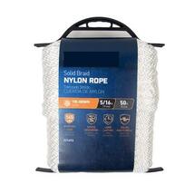 Nylon Rope, Twisted, White, 5/16-In. x 50-Ft. - €23,15 EUR