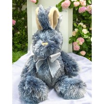 DanDee Easter Bunny Plush Rabbit Stuffed Animal Toy Blue Soft Fluffy - £16.88 GBP