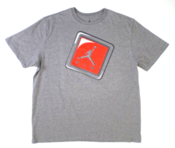 Air Jordan Men&#39;s T-Shirt XXL Jump Man Graphic Gray 547658-063 - $20.79