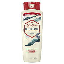 Old Spice Men&#39;s Liquid Body Wash Deep Cleanse with Deep Sea Minerals, All Skin T - £28.18 GBP