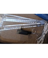 30cm/50cm LED Lights Meteor Shower Rain 8Tube Xmas Tree Party Outdoor De... - $18.94 CAD