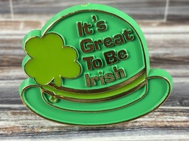 Vintage 80s Pin - Leprechaun Hat - St. Patrick&#39;s Day - It&#39;s Great to be Irish - $8.79