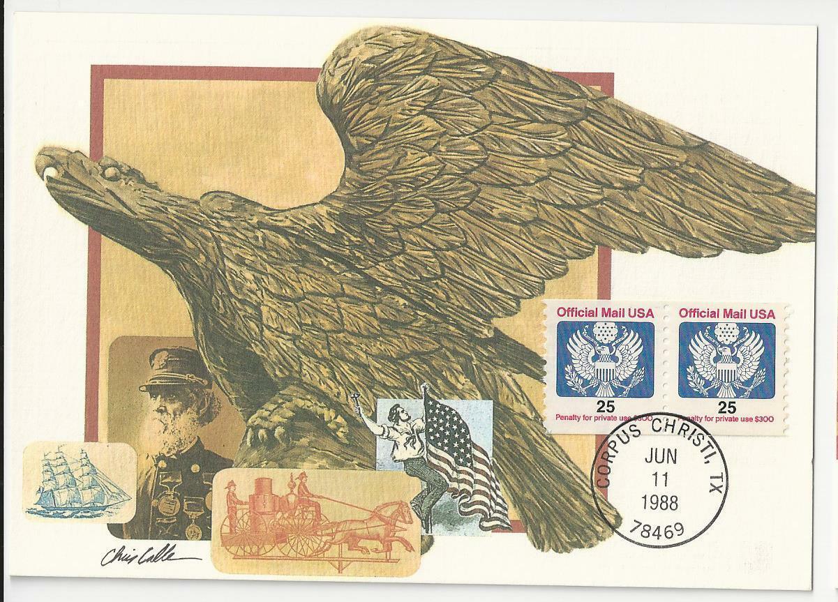 Primary image for US No 88-31  THE EAGLE AS SYMBOL   Maximum Card  JUNE 11,  1988        