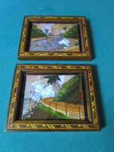 Iridescent Morpho Butterfly Wing Pair Of Professionally Framed Pictures 6 X 4&quot; - $124.73