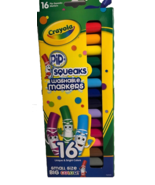 Crayola Broad Tip 16 Markers Pip-Squeaks  Washable Markers   - - £5.44 GBP