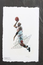 Michael Jordan &#39;Air Jordan&#39; Imprimé Par Fairchild Paris Le 3/25 - £119.08 GBP