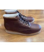 TIMBERLAND MENS REDWOOD EDGE MID LACE CHUKKA BOOT DARK BROWNFULL GRAIN A6CW2-W01 - $189.99