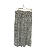 Azel Hazel Womens L Pants Crop Wide Leg Flowy Lightweight Boho Hippie Fe... - $16.61