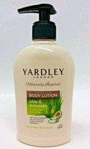 2x Yardley London Premium Body Lotion w/ Pump Aloe &amp; Avocado, 8.4 Oz Brand New - $29.69