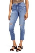 BLANKNYC The Madison Ripped Crop Jeans Lock It Down Nordstrom NEW NWT SZ 26 - $29.69