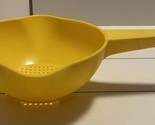 Vintage Yellow Tupperware Colander Strainer 1200-9 - $13.56