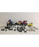 Die Cast Mechanic Lot 5 Vehicles Many Parts With Tools - $19.79