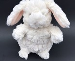 Mary Meyer Plush Bunny Rabbit Baby Velour Ears and Paw Pads Easter - £8.02 GBP