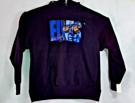 Elvis Presley Las Vegas  Black Pullover Hoodie Logo Spellout  Mens X Lar... - £47.07 GBP