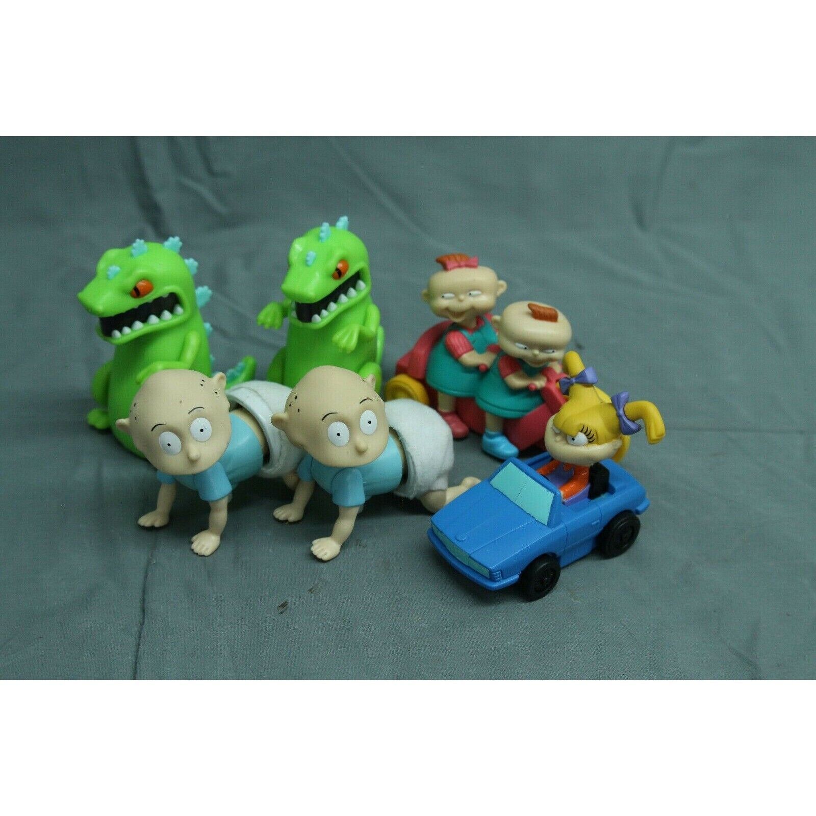 Lot of 6 Vintage Fast Food "Rugrats" Toys - Opened #13 - $24.74