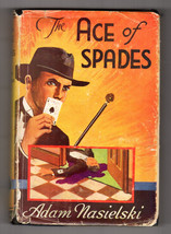 Adam Nasielski ACE OF SPADES First edition 1939 Polish Mystery Detective U.K. DJ - £61.14 GBP