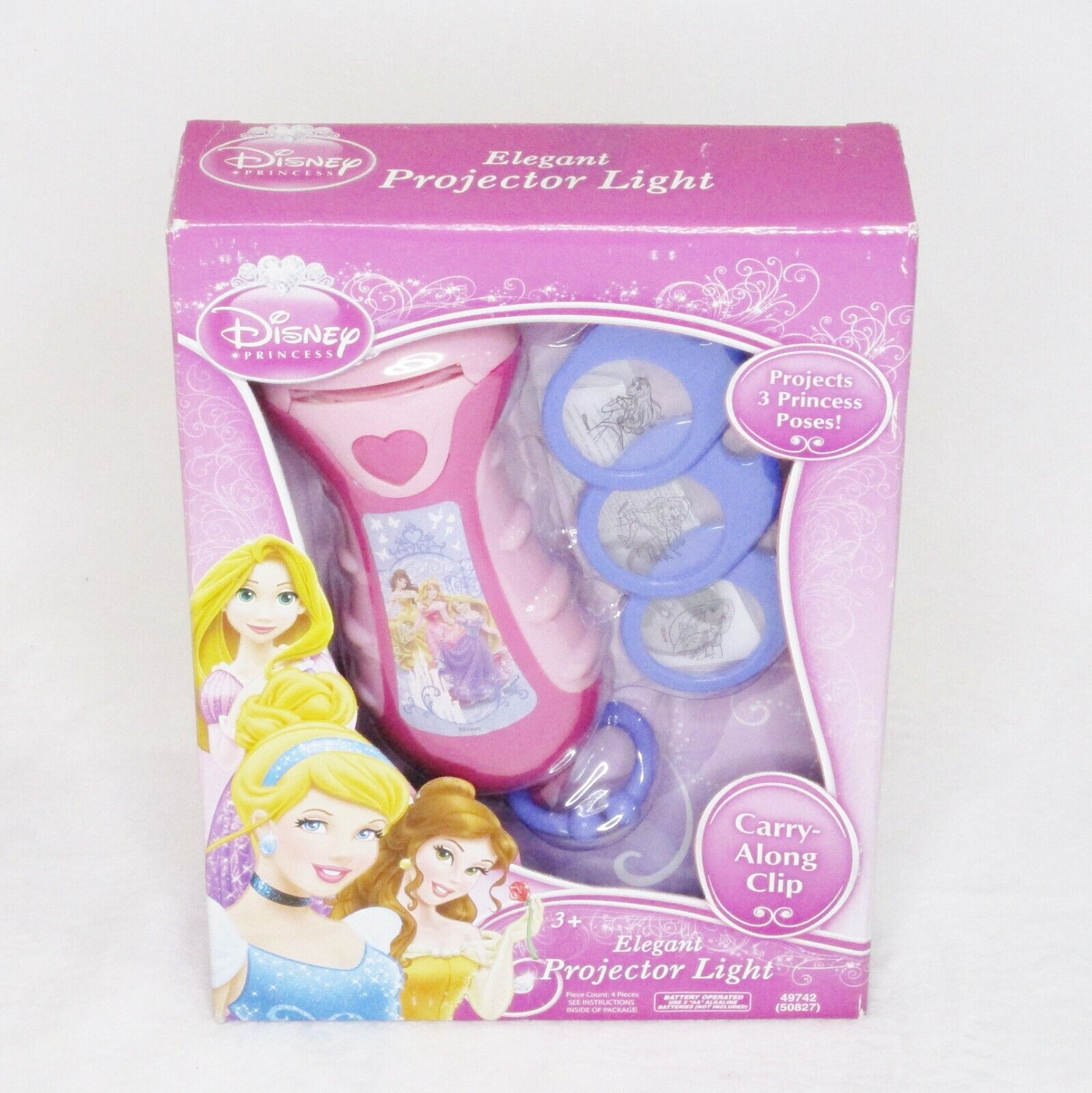 Primary image for Disney Princess Elegant Projector Light Ages 3+ NEW