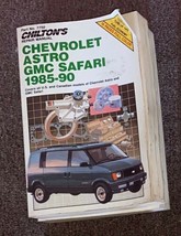 Chilton Repair Manual Chevrolet Astro Gmc Safari 1985-90 7750 - £11.83 GBP