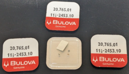 Lot of 12 Genuine Bulova Accutron 2453.10 Watch Contact Screws 20.765.01... - $17.81