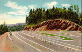 Parking Place At NEW-FOUND Gap, Great Smoky Mountains Vintage Postcard (C10) - £5.02 GBP