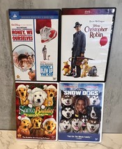 Disney DVD Lot of (4) Live Action Movies- Christopher Robin, Snow Dogs + - £7.32 GBP