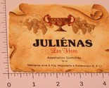 Vintage Julienas Les Hors label - $4.94