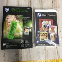 HP Everyday Photo Paper 100 Sheets GLOSSY 4 x 6 Q5440A Open Package - $9.19