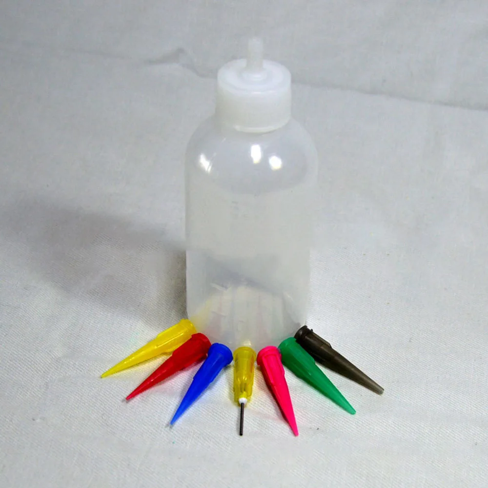 Pottery Painting Bottle 50ml Squeeze Mud Bottle Multi needle DIY TT2312955 - $4.96