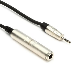 Hosa HXSM-010 Pro Headphone Adaptor Cable, REAN 1/4 Inches TRS to 3.5 Millimeter - £20.67 GBP