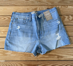 madewell NWT $74.50 Women’s the perfect jean shorts Size 30 blue R7 - £30.41 GBP