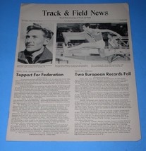 Salvatore Morale Manfred Preussger Track &amp; Field Newspaper Vintage Oct. ... - $29.99
