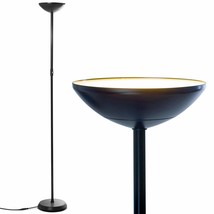 Brightech SkyLite LED Floor lamp, Torchiere Super Bright Floor Lamp for Living R - £75.13 GBP