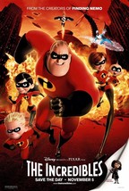 Disney&#39;s The Incredibles Movie Poster | 2004 | 11x17 | NEW | USA - £12.63 GBP