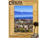 Santa Catalina the Magic Isle Engraved Wood Picture Frame Portrait (3 x 5) - $25.99