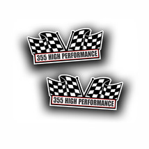 355 High Performance Engine Air Cl EAN Er Decal For Crate Motor Race Muscle Car 2X - £10.74 GBP