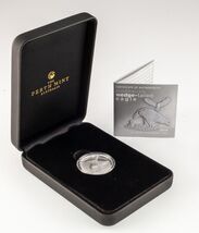 2018-P Australia S$1 Wedge Tailed Eagle High Relief Proof w/ Box and CoA - $183.36
