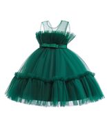 guchoo Girls Christmas Flower Ball Gown Dress Green, Size 12-18 months - $103.86 MXN guchoo Girls Christmas Flower Ball Gown Dress Green, Size 12-18 months - $103.86 MXN