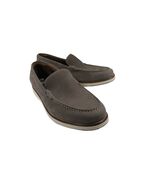 JOHNSTON &amp; MURPHY SIZES 10 to 13 GRAY HODGES LOAFER SHOE - $79.90