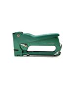 Vintage Swingline #101 Tacker Stapler Staple Gun GREEN Heavy - $13.69