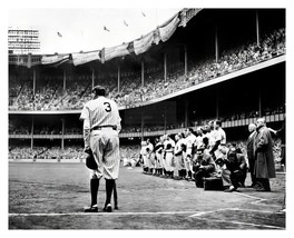Babe Ruth Farewell At New York Yankee Stadium 1948 Legendary Player 8X10 Photo - £6.67 GBP